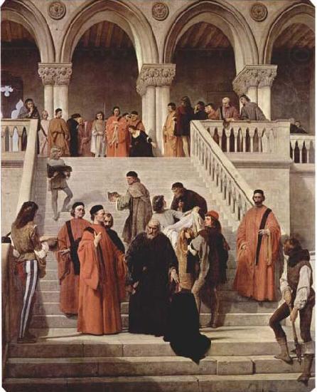 Francesco Hayez The Death of the Doge Marin Faliero china oil painting image